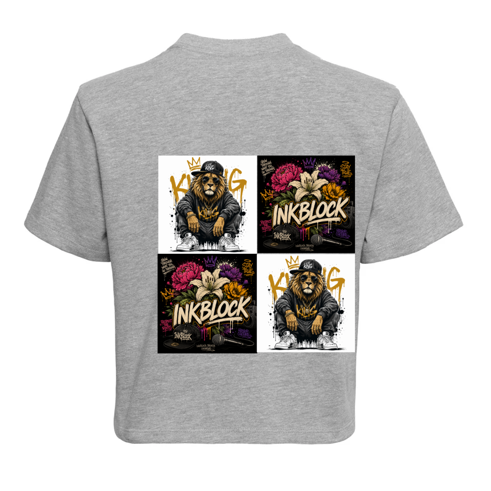 Top Crop Maglietta Top Crop InkBlock