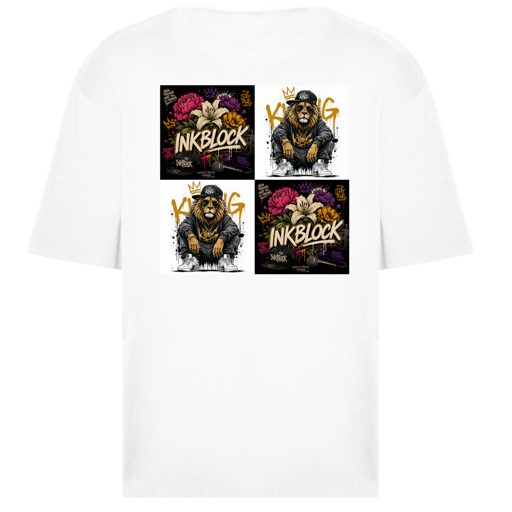 T-Shirt Oversize InkBlock Maglietta Oversize