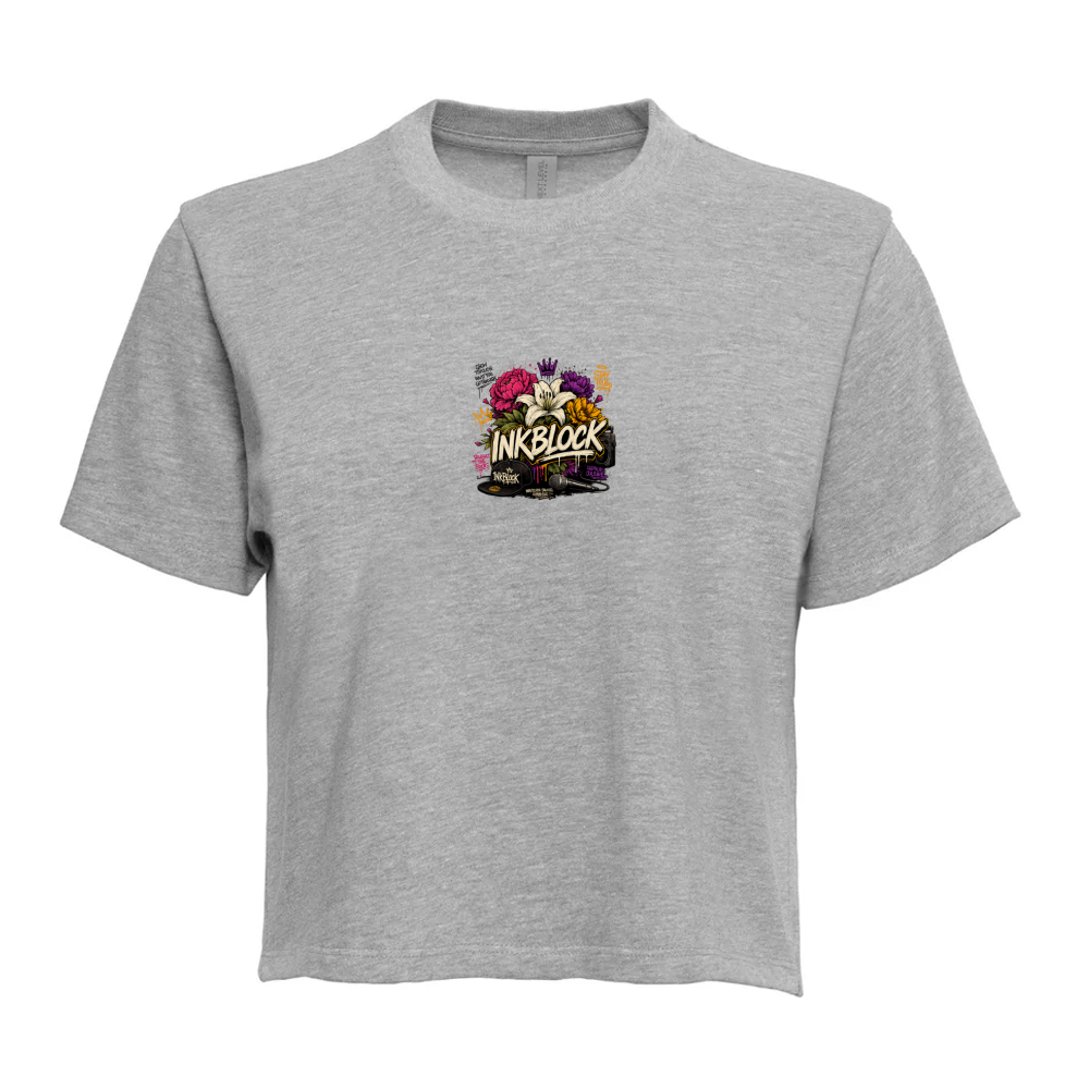 Top Crop Maglietta Top Crop InkBlock