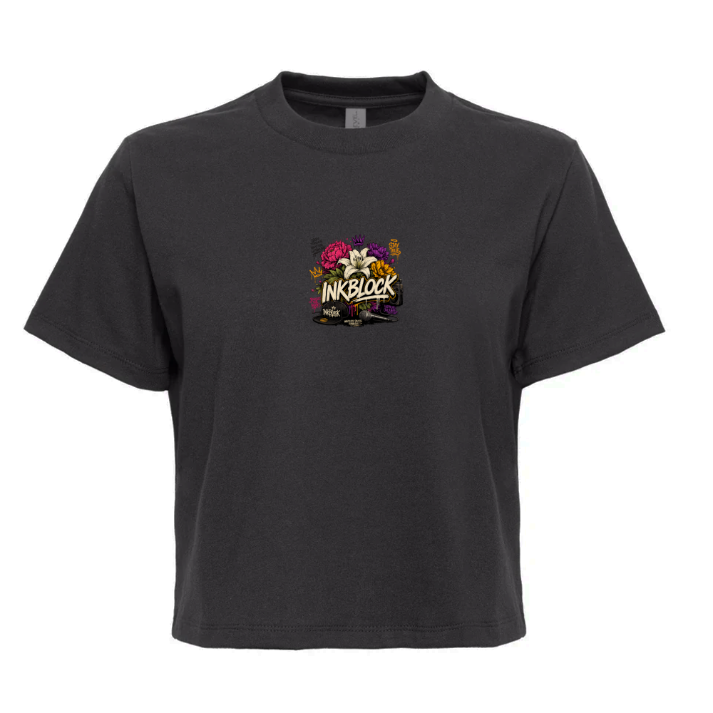 Top Crop Maglietta Top Crop InkBlock