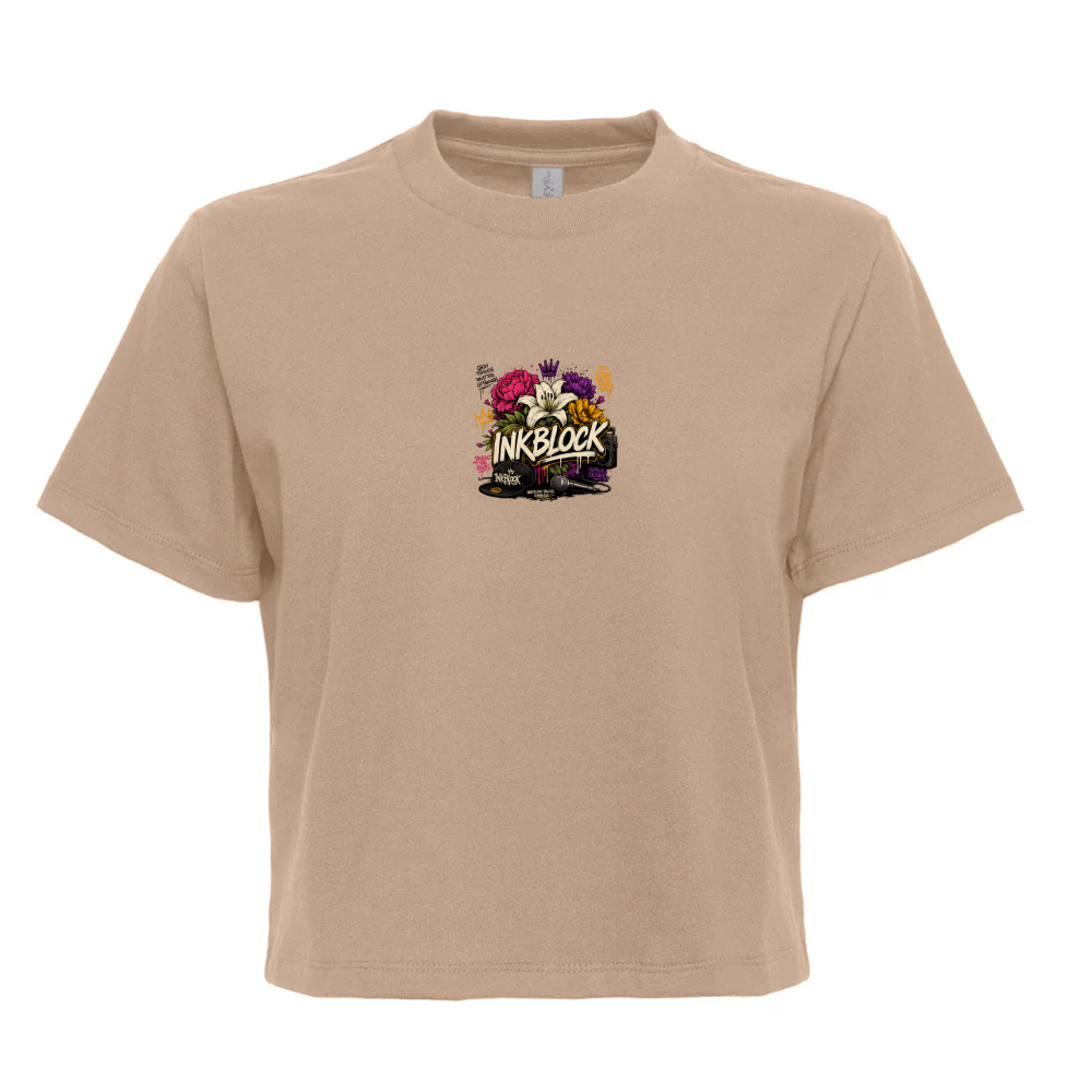 Top Crop Maglietta Top Crop InkBlock