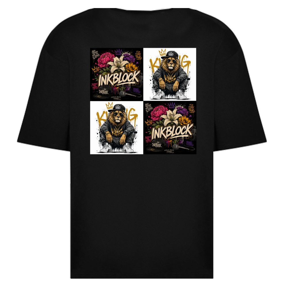 T-Shirt Oversize InkBlock Maglietta Oversize