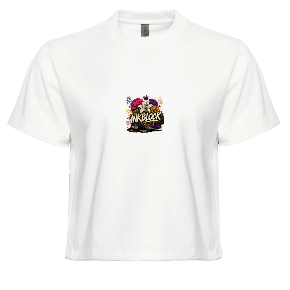 Top Crop Maglietta Top Crop InkBlock