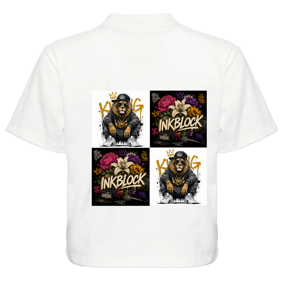Top Crop Maglietta Top Crop InkBlock