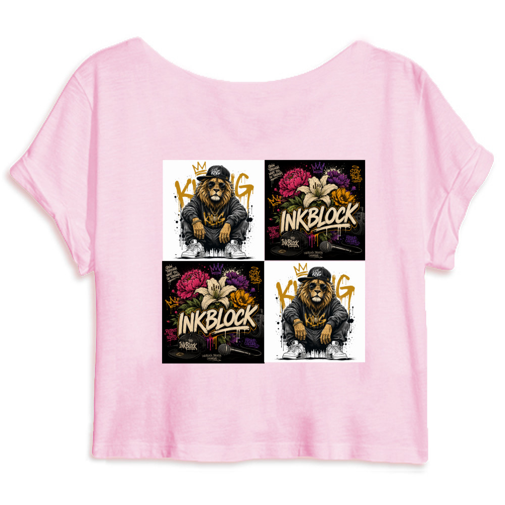 Top Crop Maglietta Top Crop InkBlock